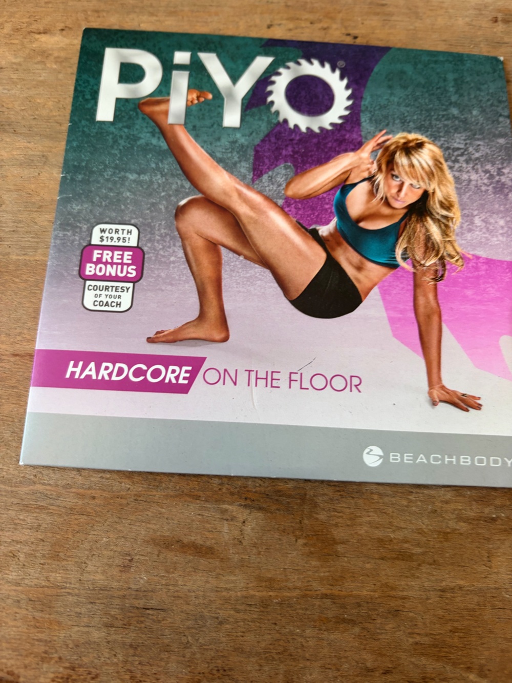 Beachbody PiYo Hardcore on the Floor Bonus Workout DVD